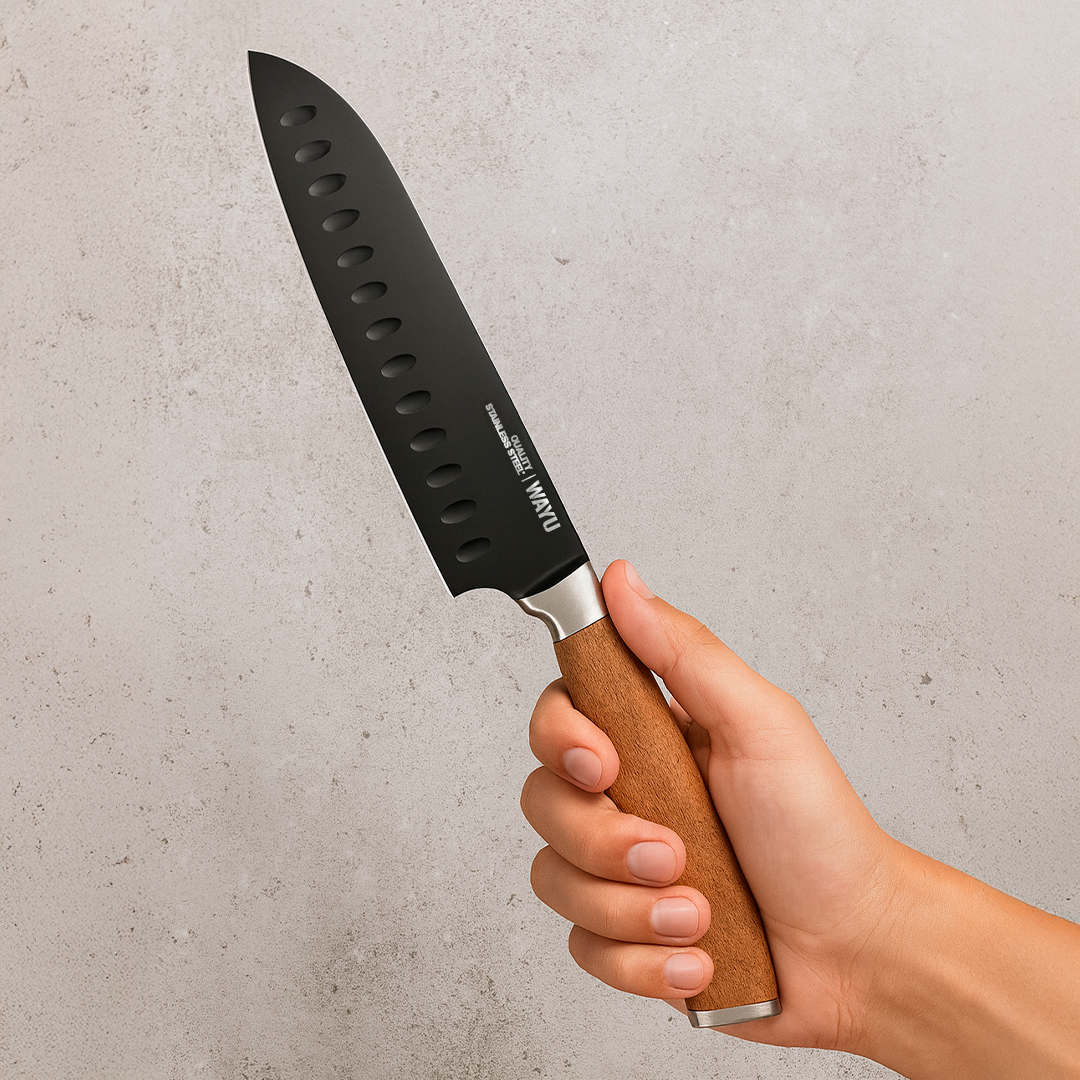 Cuchillo WAYU Santoku Knife 5" Personalizable (chico)