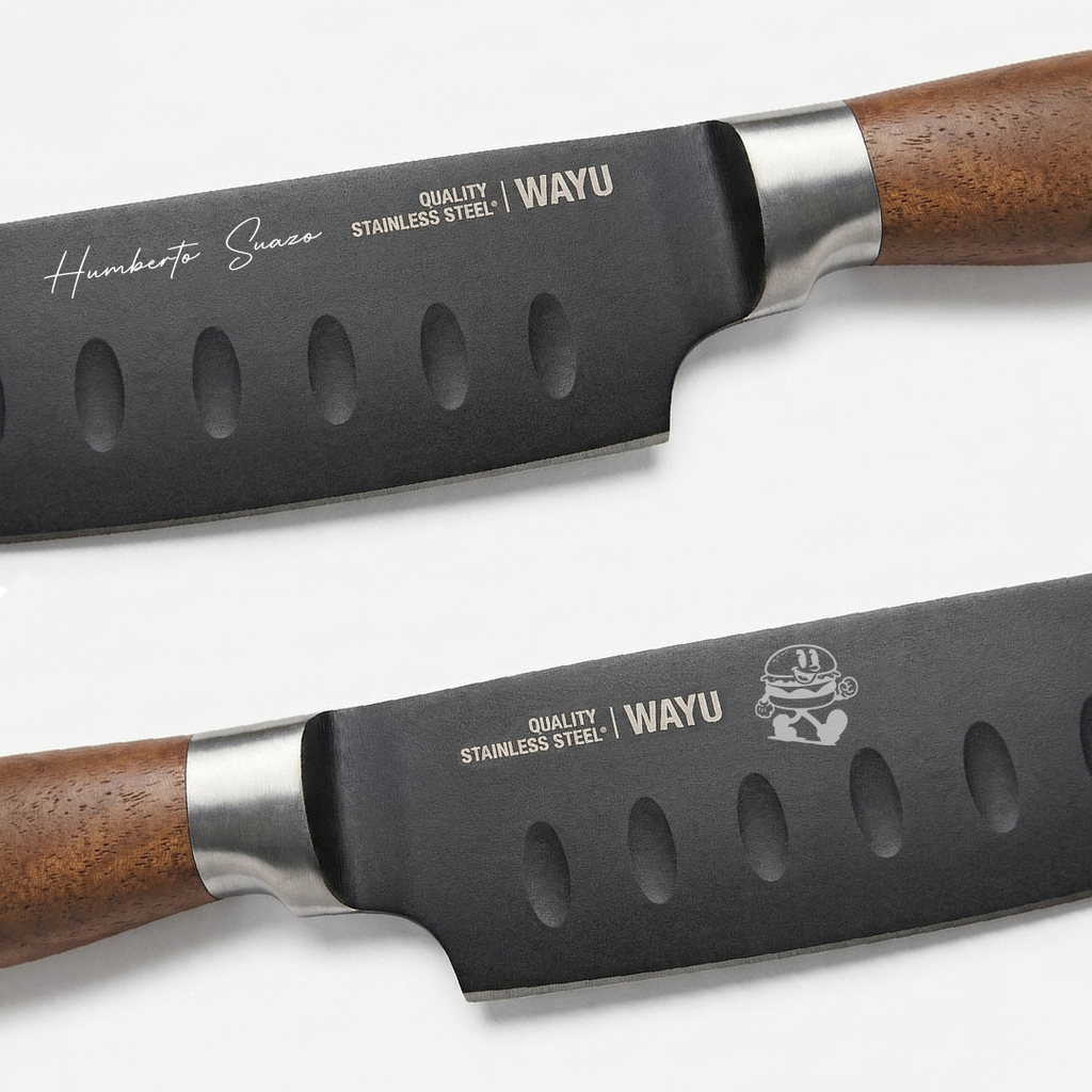Cuchillo WAYU Santoku Knife Personalizable (grande)